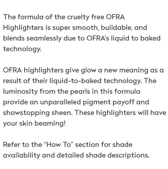 OFRA COSMETICS BEVERLY HILLS HIGHLIGHTER. - Picture 10 of 10